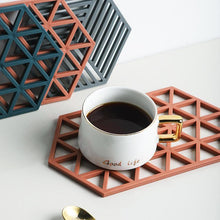 Load image into Gallery viewer, Nordic Silicone thermal insulation pad home dining table cushion anti-slip anti-scald high
