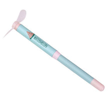 Load image into Gallery viewer, Pony creative toy MHK04431 fruit boom fan gel pen portable small handheld fan
