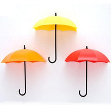 Load image into Gallery viewer, Jiepin creative umbrella adhesive hook traceless nail-free cute small adhesive hook adhesive hook
