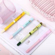 Load image into Gallery viewer, Pony creative toy MHK04431 fruit boom fan gel pen portable small handheld fan
