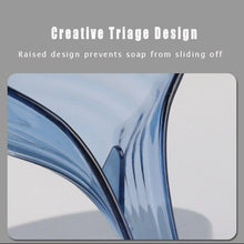 Load image into Gallery viewer, Creative and personalized leaf soap box perforated sucker soap box leaf draining plastic box
