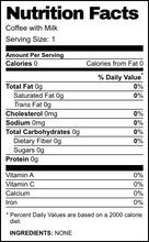 โหลดรูปภาพลงในเครื่องมือใช้ดูของ Gallery Nutrition Info
